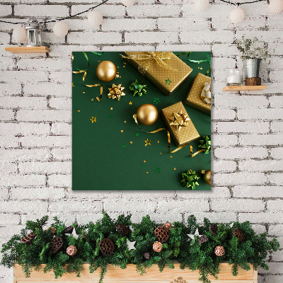 Cuadro en lienzo canvas Regalos de vacaciones de invierno Decoración