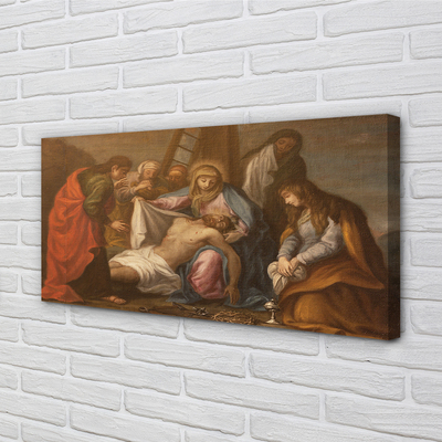 Cuadros sobre lienzo Jesús crucificado