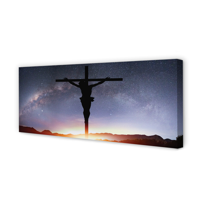 Cuadros sobre lienzo Cielo de jesús crucificado