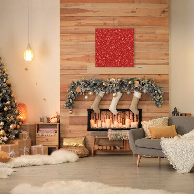 Cuadro en lienzo canvas Decoración de vacaciones de Navidad de invierno