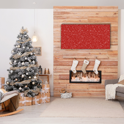 Cuadro en lienzo canvas Decoración de vacaciones de Navidad de invierno