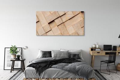 Cuadros sobre lienzo Composición de madera del grano
