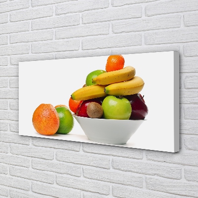 Cuadros sobre lienzo Frutas en un tazón