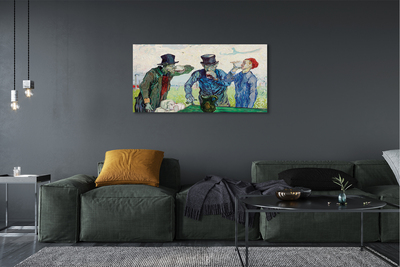 Cuadros sobre lienzo Reunión de los hombres del arte