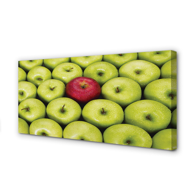 Cuadros sobre lienzo Manzanas verdes y rojas