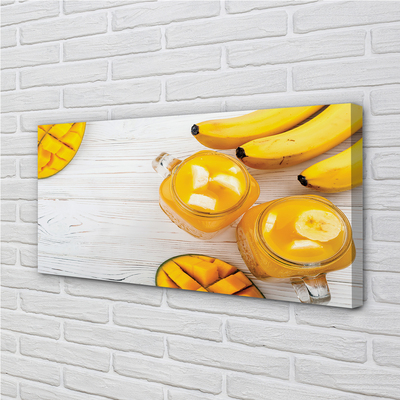 Cuadros sobre lienzo Plátano batido de mango