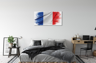 Cuadros sobre lienzo La bandera de francia