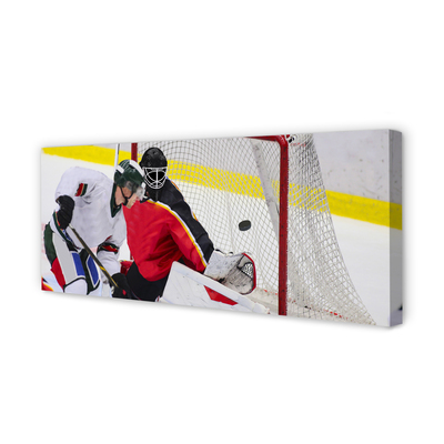 Cuadros sobre lienzo Hockey de puerta de enlace