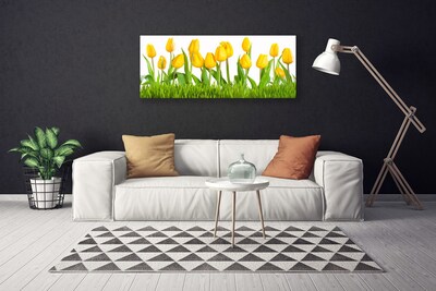 Cuadro en lienzo Tulipanes para la pared