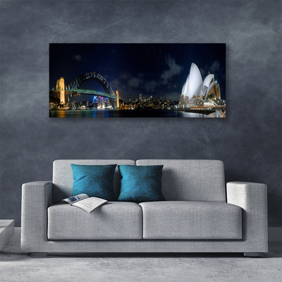 Cuadro en lienzo Sydney puente arquitectura