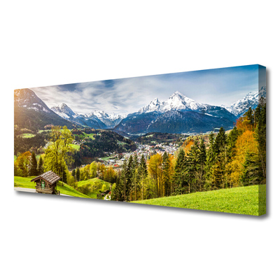 Cuadro en lienzo Alpes paisaje