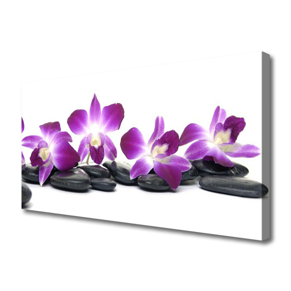 Cuadro en lienzo Flor orquídea spa