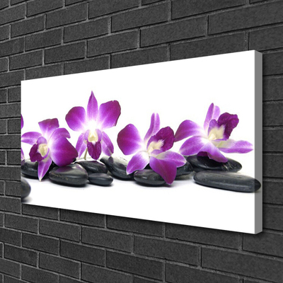 Cuadro en lienzo Flor orquídea spa