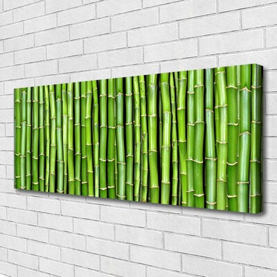 Cuadro en lienzo Bambú flor planta