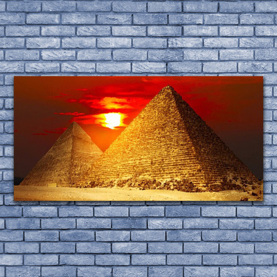 Cuadro en lienzo Pirámides arquitectura