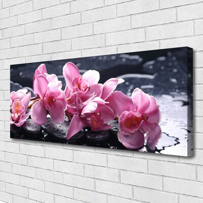 Cuadro en lienzo Flor orquídea para la habitación