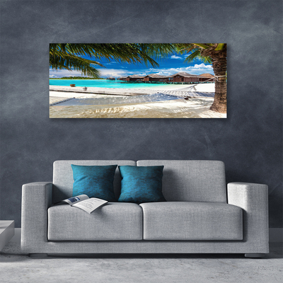 Cuadro en lienzo Océano playa paisaje