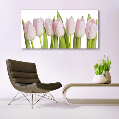 Cuadro en lienzo canvas Tulipanes flores planta