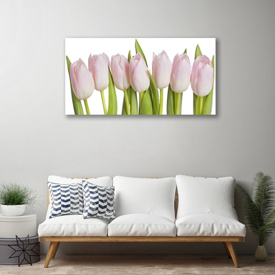 Cuadro en lienzo canvas Tulipanes flores planta