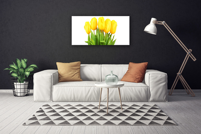 Cuadro en lienzo canvas Tulipanes flores planta