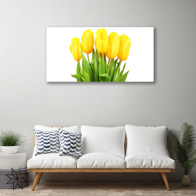 Cuadro en lienzo canvas Tulipanes flores planta