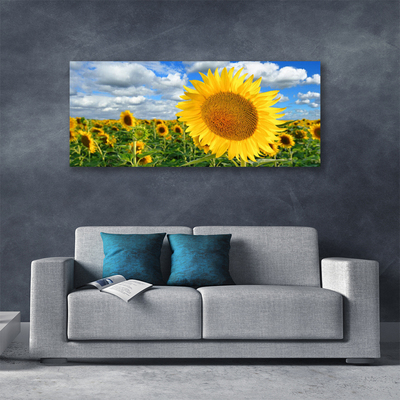 Cuadro en lienzo canvas Girasol flor planta