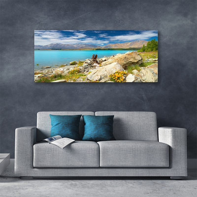 Cuadro en lienzo canvas Mar rocas paisaje