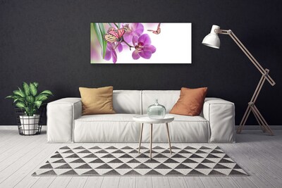 Cuadro en lienzo canvas Mariposas flores naturaleza