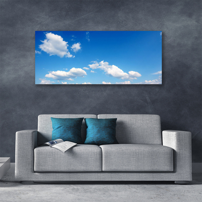 Cuadro en lienzo canvas Cielo nubes paisaje