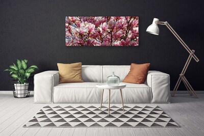 Cuadro en lienzo canvas Ramas flores planta