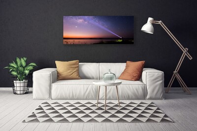 Cuadro en lienzo canvas Estrellas noche vía láctea
