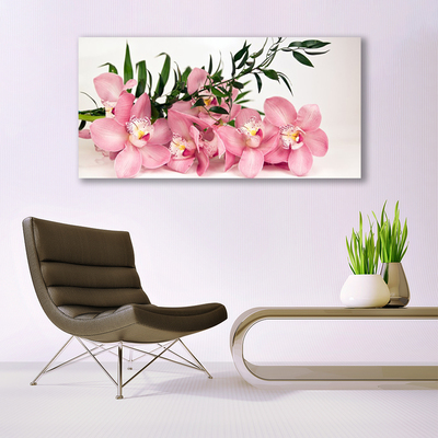 Cuadro en lienzo canvas Orquídea flores spa