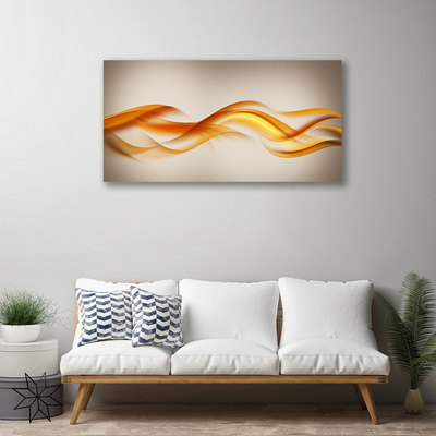 Cuadro en lienzo canvas Abstracto olas art arte