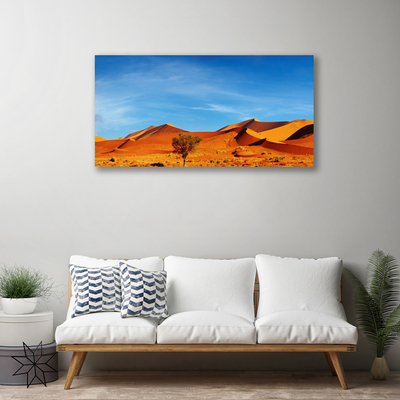Cuadro en lienzo canvas Desierto paisaje arena