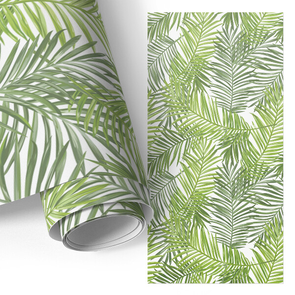 Papel adhesivo para mueble Hojas tropicales