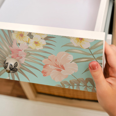 Papel pintado para mueble Flora exótica