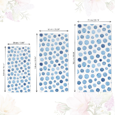 Papel adhesivo para mueble Puntos azules