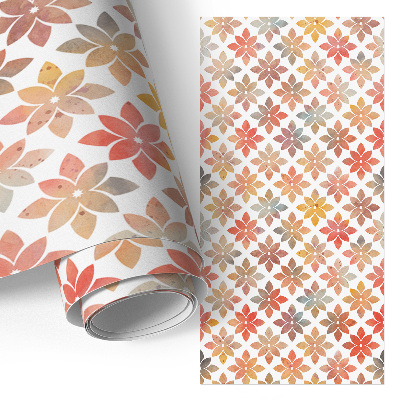 Papel adhesivo para mueble con diseño de mosaico otoñal