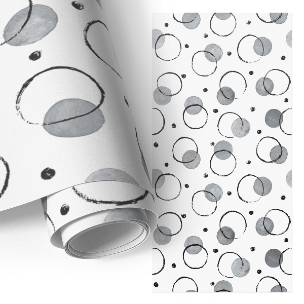 Papel pintado para mueble Círculos creativos