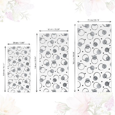 Papel pintado para mueble Círculos creativos