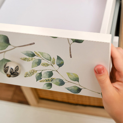 Pegatina para mueble Hojas botánicas