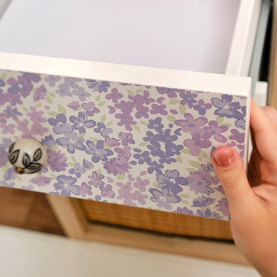 Vinilo adhesivo para mueble Flores coloridas