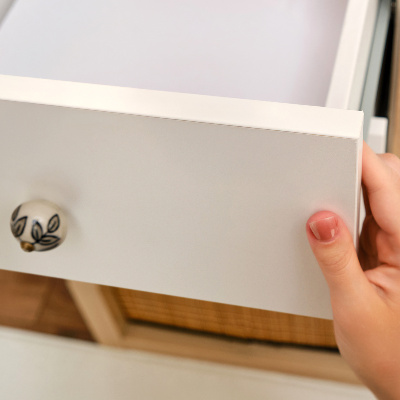 Papel adhesivo para mueble Blanco puro