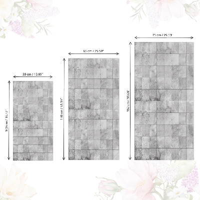 Pegatina para mueble Azulejos grises