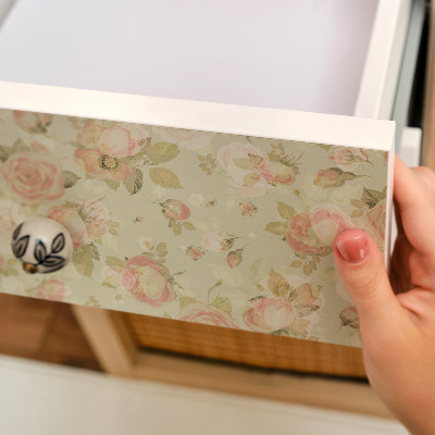 Papel adhesivo para mueble Estampado floral