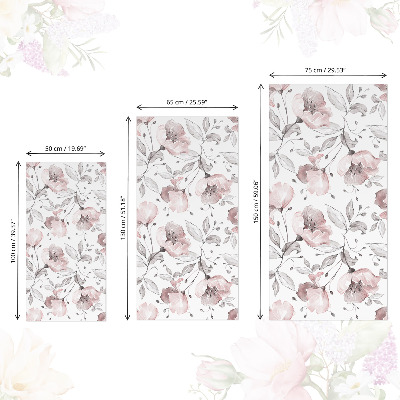 Papel adhesivo para mueble Flores en tonos pastel