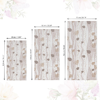 Pegatina para mueble Patrón de hojas