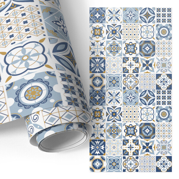 Papel pintado para mueble Azulejos retro