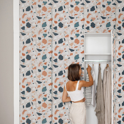 Vinilo adhesivo para mueble Patrón colorido