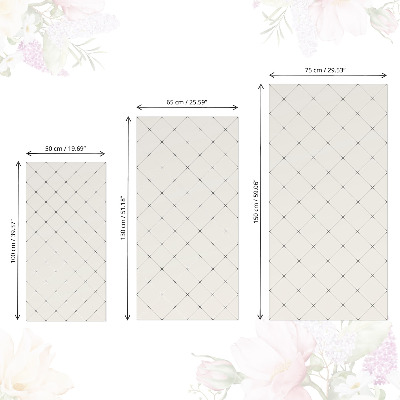 Pegatina para mueble Rombos geométricos